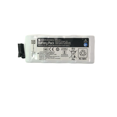 NIHONKOHDEN NKB-301V Bateria recarregável Ni-MH Selada Voltagem nominal 12v Capacidade nominal 2800mAh