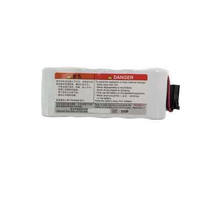 NIHONKOHDEN NKB-301V Bateria recarregável Ni-MH Selada Voltagem nominal 12v Capacidade nominal 2800mAh
