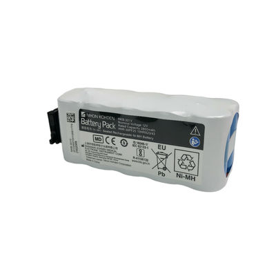NIHONKOHDEN NKB-301V Bateria recarregável Ni-MH Selada Voltagem nominal 12v Capacidade nominal 2800mAh