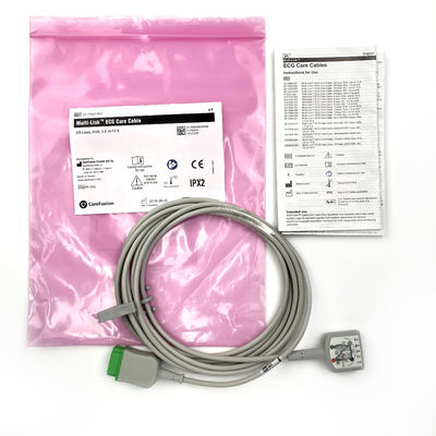 GE Ref:2017003-001 Cable de cuidados de ECG multi-link,3/5 -Lead,AHA 3.6M / 12FT