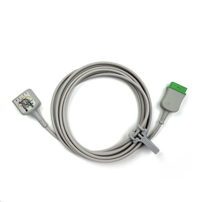 GE Ref:2106305-003 ECG Trunk Cable 3/5 de chumbo IEC,3.6m/12ft