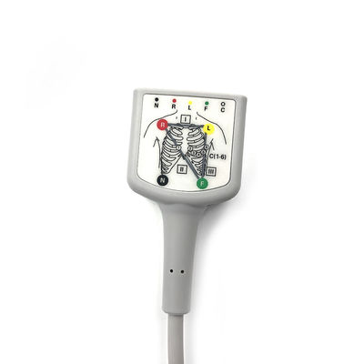 GE Ref:2106305-003 ECG Trunk Cable 3/5 de chumbo IEC,3.6m/12ft