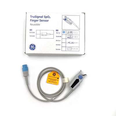 GE TS-F-D TruSignal SpO2 Finger Sensor Reutilizável