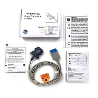 TS-SA4-GE TruSignal SpO2 FingerTip Sensor Reutilizável