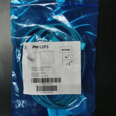 Cabos tronco de ECG Philips M1520A para módulos M1001A/B, M1002B, M3000A, M3001A, M3002A