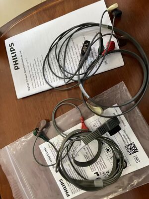 PHILIP Holter cabo ECG REF:989803157491 PN:350-0283-03