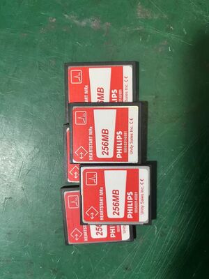 Cartão SD para Desfibrilador PHILIP M3535A/M3536A PN 989803146981; 256mb