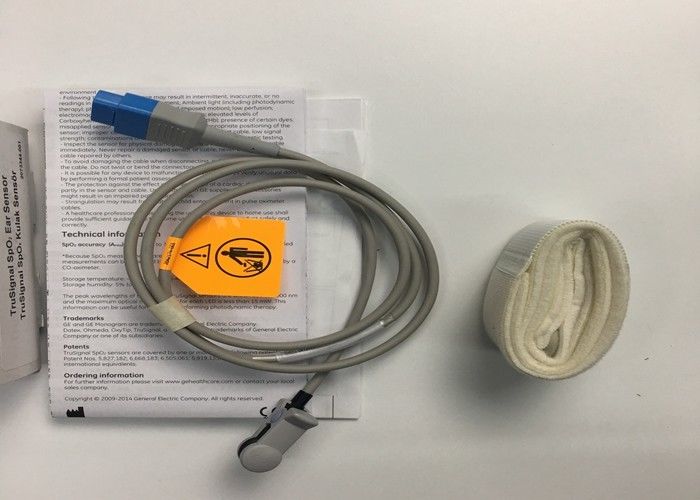 GE Ohmeda Oximetry Spo2 Sensor de Ouvido TS-E-D 9 pinos Reutilizável Não invasivo