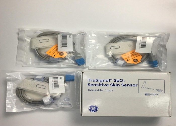 3 Pcs em uma caixa TruSignal SpO2 Sensor de pele sensível 9 pinos / reutilizável