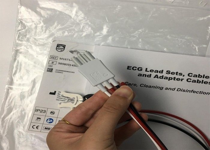 AMMI ICU ECG Lead Set Cabos M1671A Material TPU Para Monitorização de ECG