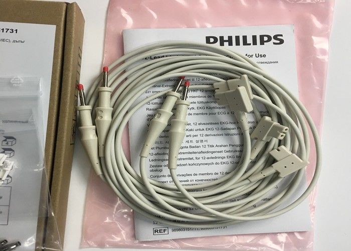 PHLIP ECG Peças de substituição, AMMI IEC 12 Lead ECG Limb Leads 1.4M 989803151731