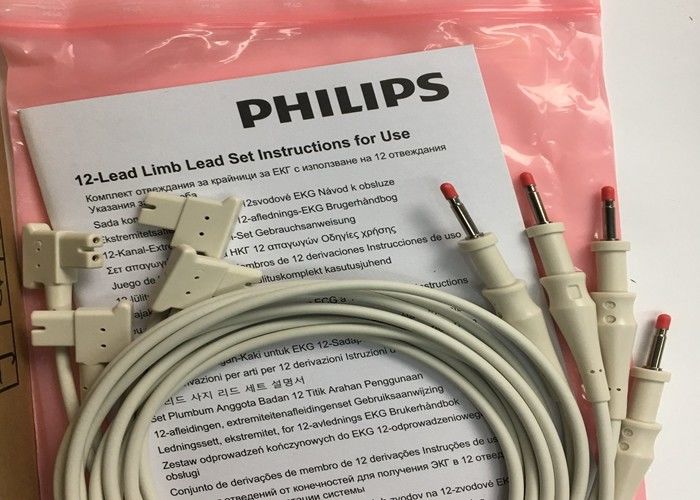 1M 12 Chama ECG Limb Leads 989803151711 Para PHLIP TC30 TC50 TC70 monitor do paciente