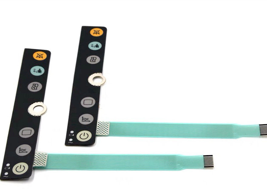 Acessórios de monitores de pacientes de plástico Peças de teclado filme para Philip SureSigns VM6