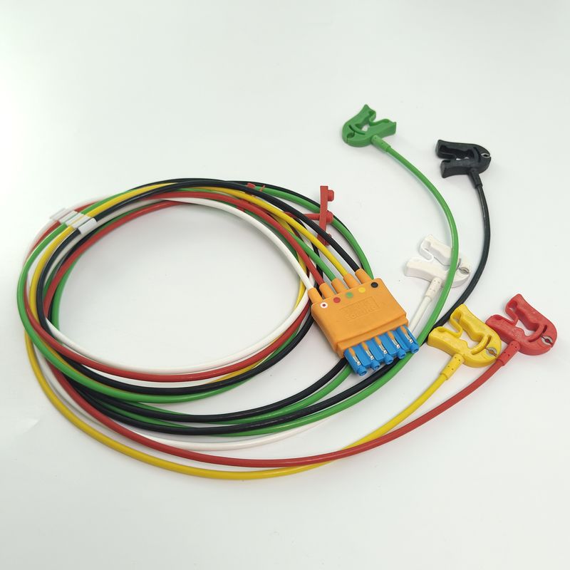 989803125871 Dispositivos médicos Consumíveis PHILIP Monitor do doente CBL original 5 Leadset Grabber IEC OR REF M1974A