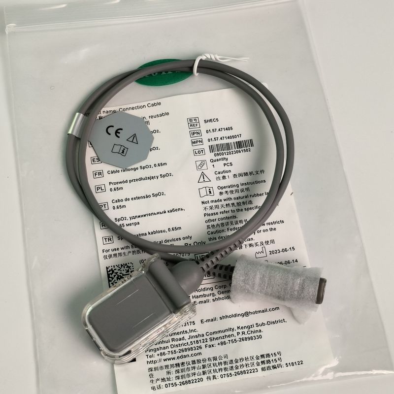 IT20 Original Telemetria Transferência de Oxigénio do Sangue Cabo de Extensão Adaptador de Cabo D Cabeça 7 Pins 0,65 metros REF SHEC5