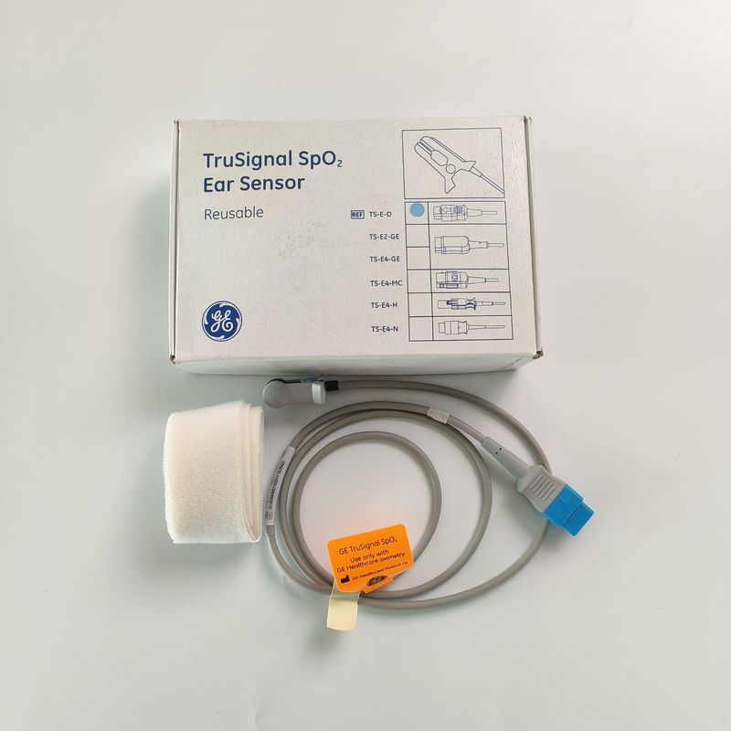 GE Original Datex-Ohmeda TruSignal SpO2 Sensor de Ouvido Reutilizável REF: TS-E-D