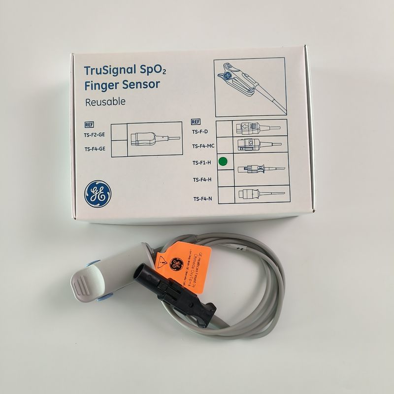 GE Original Datex-Ohmeda TruSignal SpO2 Finger Sensor Reutilizável.
