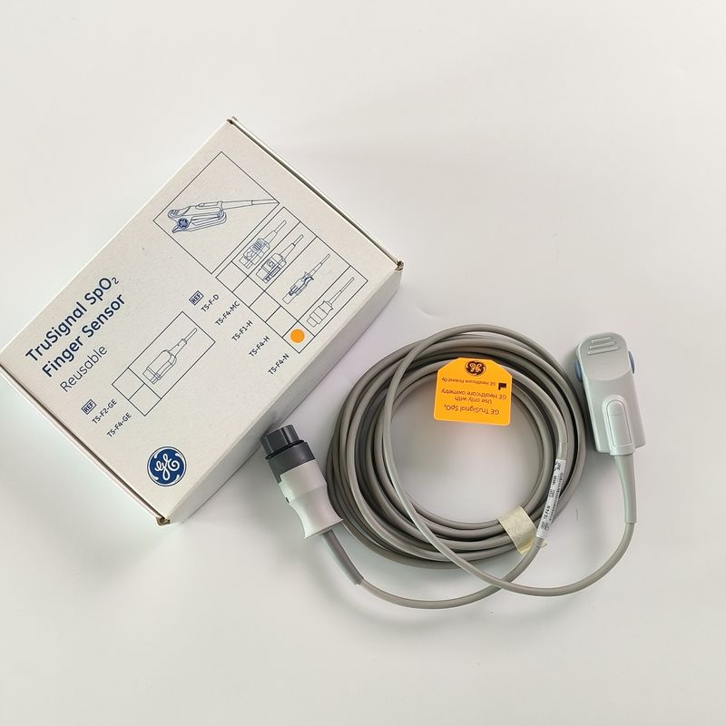 GE Original Datex-Ohmeda TruSignal SpO2 Finger Sensor Reutilizável.