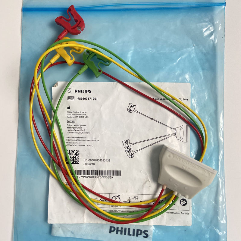 Telemetria Clampeira ECG de três eixos