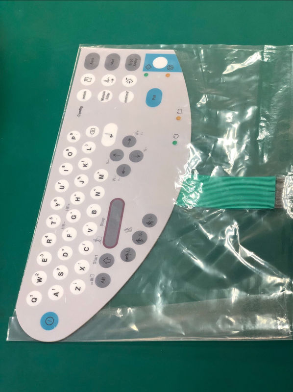 Peças de Reparação de Máquinas de ECG GE MAC1200 MAC1200ST Painel de teclado, teclado, painel de teclado, teclado, interruptor de membrana