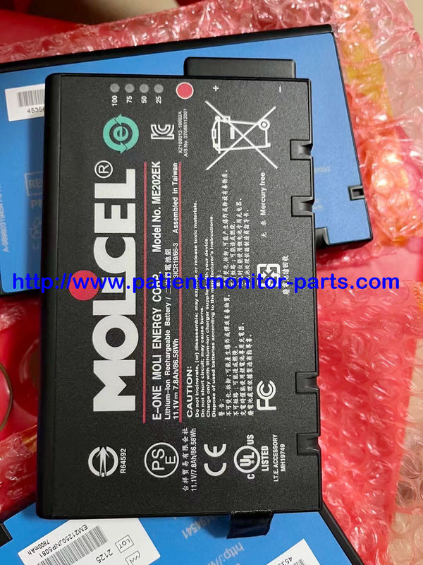 PN ME202EK Célula de bateria de lítio original para monitoramento do paciente Suresigns VM4 VM6 VM8 VS2 VS3 CM10 CM12 CM120