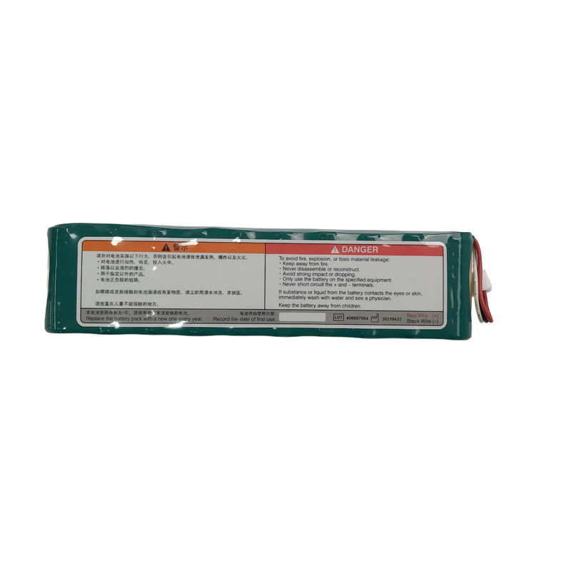NIHON KOHDEN SB-901DC Bateria recarregável de Ni-MH selada Voltagem nominal :12Vdc Capacidade nominal Tipo:1950mAh Min:1690mAh